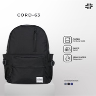 Hybrand x Hyena (RYD63) - CORD-63 - Hyena CORD SERIES Daily Backpack Series Medium Size Plain Colleg