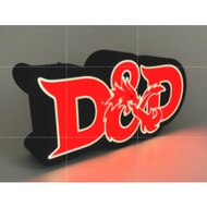 Dungeons and Dragons USB LED Lamp