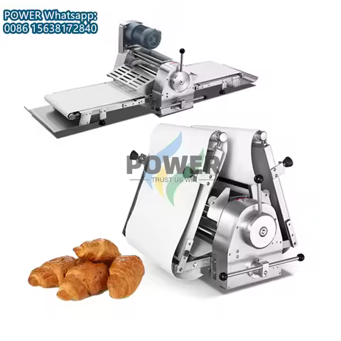 Table Top Butter Puff Pastry Cake Dough Sheeter Baklava Crust Pie Filo Croissant Rolling Machine Bak