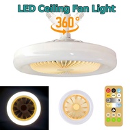 Modern LED Ceiling Fan Light with Remote Control Bedroom Restaurant Living Room Home LED Ceiling Fan with Light