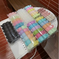 Wholesale SET 120C (10 WHOLESALE Blisters) 6 ROUND TEETH CLIP TQ05 - Beautiful hair clip