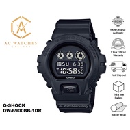 G-SHOCK DW-6900BB-1DR【100% ORIGINAL / MALAYSIA LOCAL WARRANTY 1 YEAR】【MALAYSIA JOHOR READY STOCK】