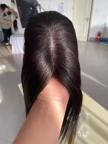 Doreen Human Hair Topper 8 to 14 inch Silk Base Toppers with 3 Layers Natural Skin Scalp Topper Hair