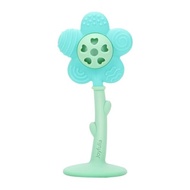 Baby Teething Toys 3-6 Months, Teether and Sensory Rattle for Babies 0-6 Months, Food Grade Silicone