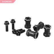 ZHOMKI89 4Pcs/Set Hex Drive Adapter Set, RC Cars Accessories 12mm RC Wheel Hex Hub, Durable Metal Wh
