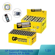 GP Supercell Heavy Duty Battery AA & AAA