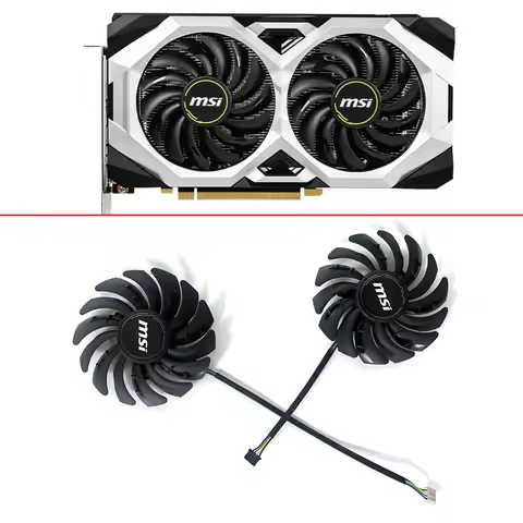 Cooling Fans PLD09210S12HH 4Pin Graphics card fan RTX2080 RTX2070 For MSI GEFORCE RTX 2060 2070 2080