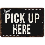 Chico Creek Signs Pick Up Here Sign Restaurant Rustic Wall Décor Gift Cafe Coffee Shop Kitchen Bar D