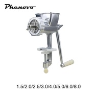 [Phenovo] Animal Feed Manufacturing Machine, Manual Grinding, Stainless Steel, Uniform Pellet Produc