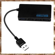 (O I Q B)USB Hub, 4-Port Ultra-Slim USB 3.0 Hub Portable Adapter High Speed Expansion Multi USB Hub 