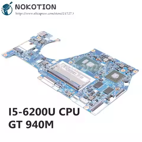 NOKOTION 5B20K41650 BYG43 NM-A601 MAIN BOARD For Lenovo YOGA 700-14ISK Laptop Motherboard SR2EY I5-6