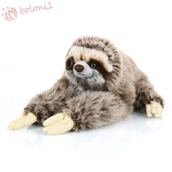 [READY STOCK] Sloth Plush Toy Kids Toy Cute Stuffed Animals Real Life Three Toed 35cm Soft Plush Slo