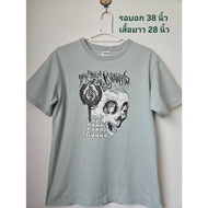 Anvil T-Shirt Short Sleeves Round Neck Light Green Size M