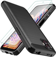 Cho Galaxy Xcover 6 Pro trường hợp với miếng bảo vệ màn hình linh hoạt TPU vỏ điện thoại cho Samsung