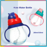 SWEETY Kids Cup Leak-Proof Sippy Cup Baby Boys Girls Training Bottle Water Bottle With Straw Handle / Strap Bottle