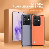 Leather Shockproof Protector Phone Cover For Infinix Zero 30 5G 2024 Phone Case Soft Silicone Frame 