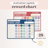 Bramble – Reward Chart for Kids | Reward Tracker | Visual Behaviour Chart | Reusable Motivation Tool