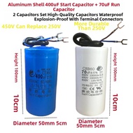 ZUOLEJIA | Air Compressor Start and Run Capacitor 400uF