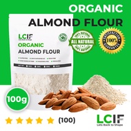 Almond Flour 100g | Low Carb | LCIF Lets Back To Shape | Available in 250g, 500g, 1000g, 1kg | Keto 