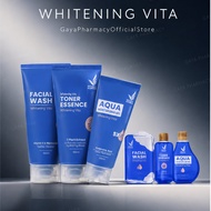 IWHITE KOREA WHITENING VITA FACIAL WASH/ EXTRA PURE TONER ESSENCE/ AQUA MOISTURIZER