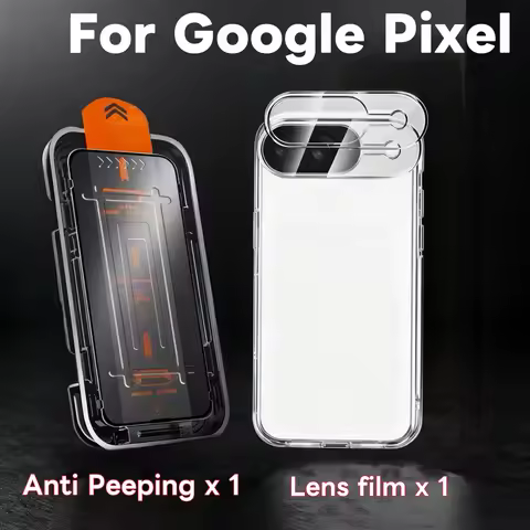 2Pcs Tempered glass for Google Pixel 10 9 9a Pro XL 8A 8 A 8 7 7A 6A 5G Anti-Voyeur Screen Protector
