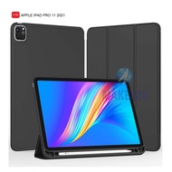SMARTCASE AUTO LOCK FOR IPAD PRO 11 2021 M1 A2377 A2459 A2301 A2460 (3rd generation) With Stylus Pen
