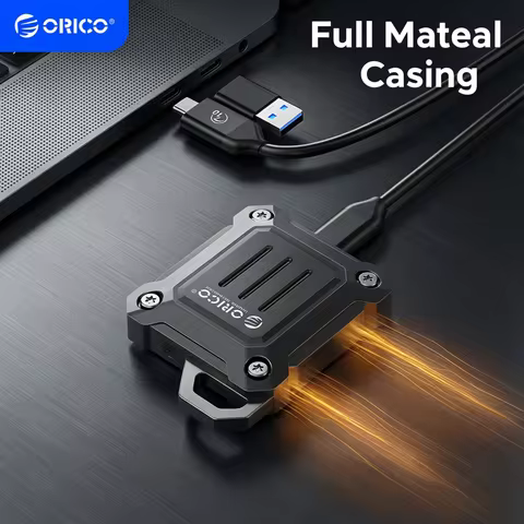 ORICO 2230 SSD Enclosure M.2 NVMe SSD Enclosure USB 3.2 Gen 2 10Gbps NVME PCI-E M-Key 2230mm Externa