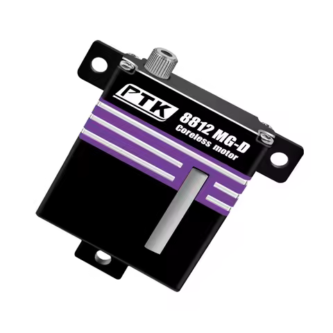 PTK 8812 MG-D 13kg. cm High Torque Digital Servo Metal Gear for Glider Fixed Wing RC Model Airplane 