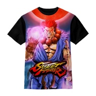 3D Kids T-Shirt Street Fighter Akuma Kids Clothes - Unisex 3D Kids T-Shirt | Kazzamy Store