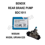 BENDIX REAR WHEEL CYLINDER BRAKE PUMP NISSAN NV200 URVAN E25 BDC1011