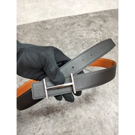 Men's belt H Logo genuine leather belt