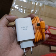 Infinix Gt 10 Pro Fastcharging 45W Charger Original 100%
