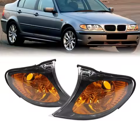 Car Turn Light Housing for BMW 3 Series E46 4-door 318i 320i 325i 330i 2002-2005 Corner Marker Parki