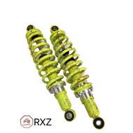 REAR ABSORBER BATIK 315MM YAMAHA RXZ (LIME YELLOW)
