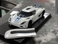 VMB 1/18 Koenigsegg Agera White Forza Horizon 5 Version Resin Model (Limited 99pcs)