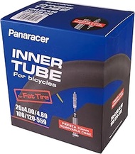 Panaracer 0TH2640-48TF33-CY Cycle Tube, 26 x 4.0-4.8, 100/120-559, 2-Piece Valve, Presta Type, 1.3 i