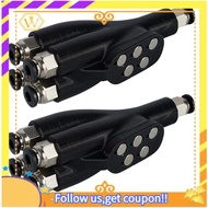 【W】For  Lab  Connector 4-In-1 PTFE Adapter Pipe Expansion Port for  X1 X1C P1P P1S A1 A1min