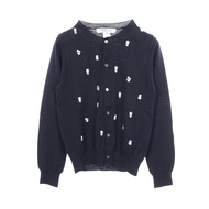 [二手] Comme des Garçons COMME des GARCONS COMME des GARCONS開襟衫 花卉刺繡羊毛開襟衫 女裝 二手 A