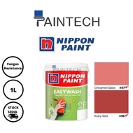 Nippon Easy Wash Paint Red Color (Interior) Cat Dinding - 1L