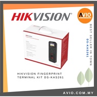 Hikvision Door Access Package Set Fingerprint Terminal Kit DS-K1t804MF EM Lock Magnet DS-KAS261