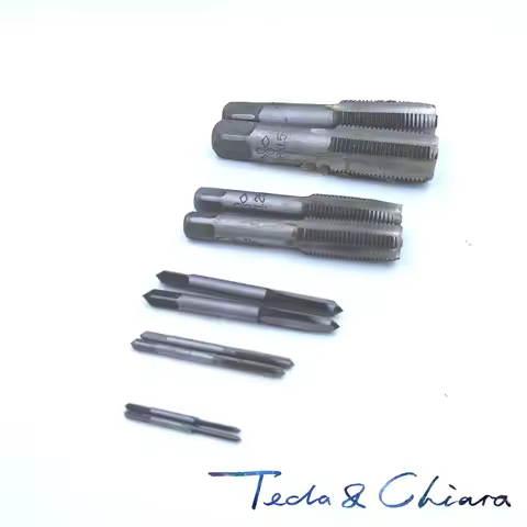 M3 M3.5 M4 M5 x 0.35mm 0.5mm 0.7mm 0.8mm Taper and Plug Metric Tap Pitch For Mold Machining Free shi