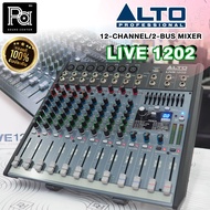 ALTO LIVE 1202 MIXER LIVE-1202 USB มิกเซอร์ อัลโต้ ALTO LIVE1202 USB 12 แชลแนล เอฟเฟคแท้ ALESIS USA