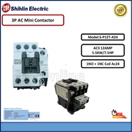 Shihlin Magnetic Contactor  12A 5.5KW/7.5HP ~ 1NO+1NC ~ AC240/AC110/AC415/AC24