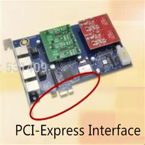 Wholesale Asterisk PCI-Express card FXS/FXO port analog voice telephony card Asterisk/Trixbox/Elasti