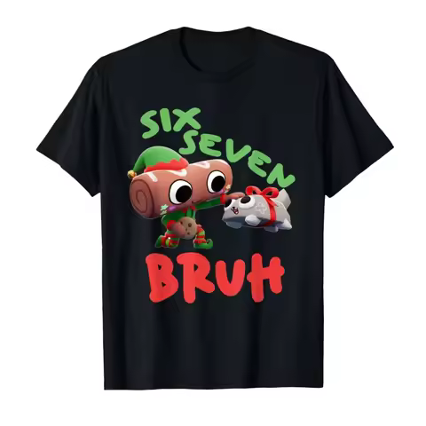 Dandy Bruh 67 Days Meme Humor 6 7 Shelly World Six Seven 67 T-shirt For Men Women 100% Cotton T Shir