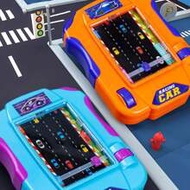Racing Adventure Palm-Size Game Console Toy, Simulated Driving Small Car Stress Relief Toy