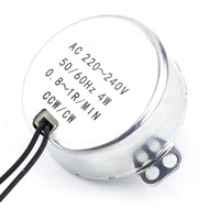 1pc 220-240V AC Synchronous Motor Geared MotorPermanent Magnet Synchronou Motor And Reduction Gear 0