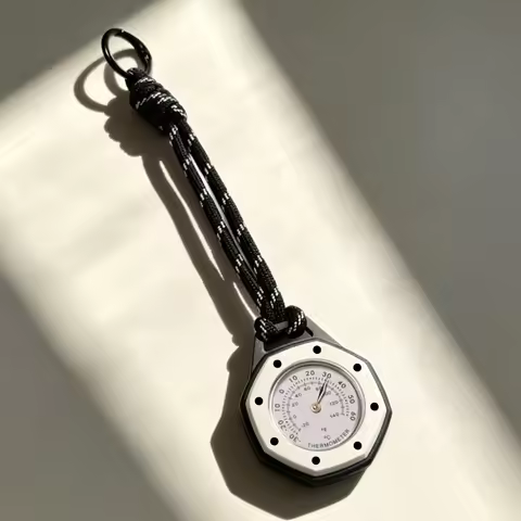 Octagonal Mechanical Thermometer Pointer Celsius Fahrenheit Thermometers Mechanical Temperature Sens
