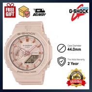 【Spot goods】G Shock Jam tangan Ladies Original 100% Women Japan Watch GA-2100 pink resin strap Quart
