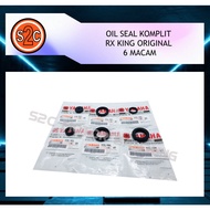 COMPLETE OIL SEAL RX KING RXKING ORIGINAL 6 TYPES